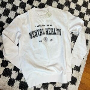Mental health Crewneck
